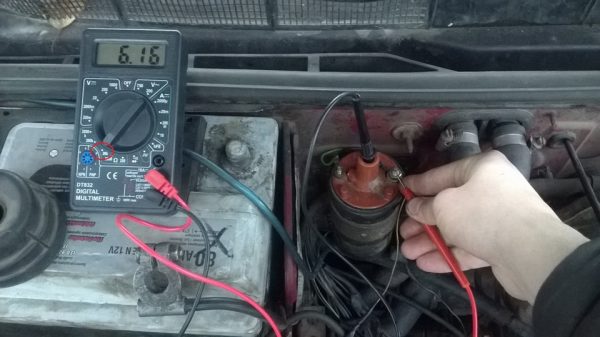 Измерение сопротивления вторичной обмотки
