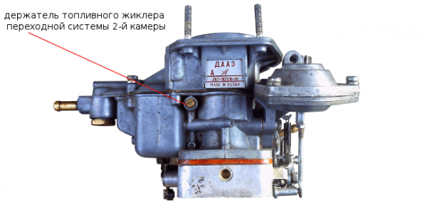Держатель жиклёра