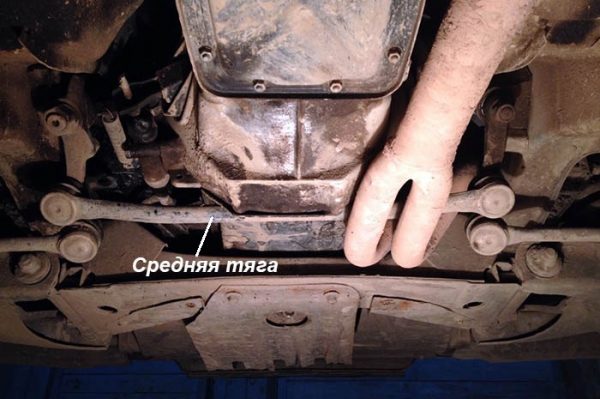 Как правильно установить среднюю тягу на ВАЗ 2101—07