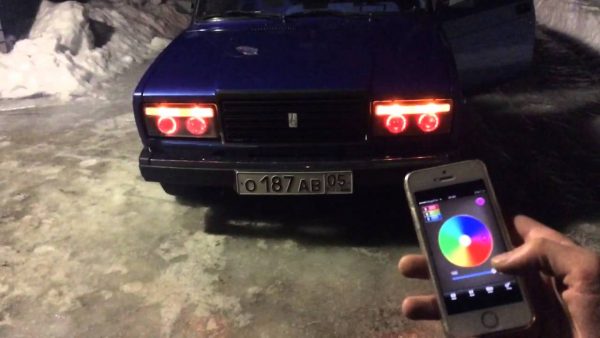 Ангельские глазки ночью