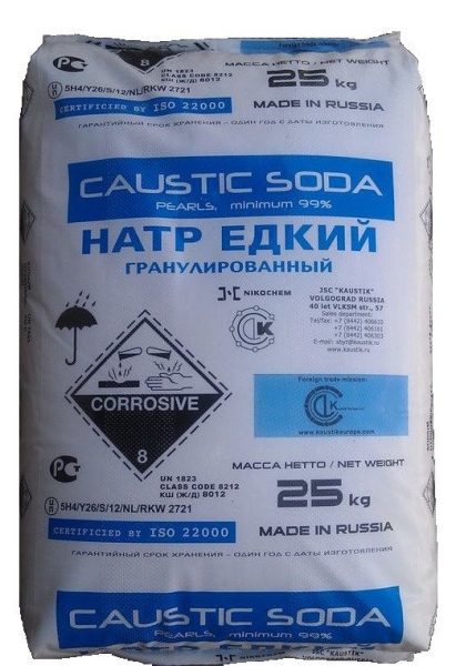 Каустическая сода