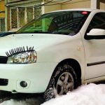 Ресницы на фарах